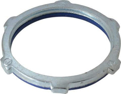 Thomas & Betts - 1-1/2" Trade, Steel Threaded Rigid/Intermediate (IMC) Conduit Locknut - Noninsulated - Exact Tool & Supply