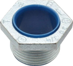 Thomas & Betts - 3/4" Trade, Malleable Iron Threaded Rigid/Intermediate (IMC) Conduit Nipple - Insulated - Exact Tool & Supply