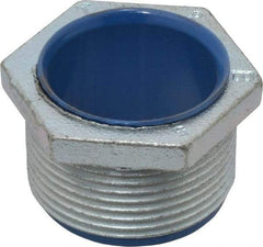 Thomas & Betts - 1-1/4" Trade, Malleable Iron Threaded Rigid/Intermediate (IMC) Conduit Nipple - Insulated - Exact Tool & Supply