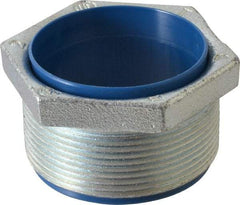 Thomas & Betts - 2" Trade, Malleable Iron Threaded Rigid/Intermediate (IMC) Conduit Nipple - Insulated - Exact Tool & Supply