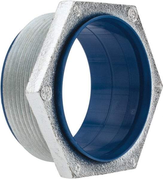 Thomas & Betts - 3" Trade, Malleable Iron Threaded Rigid/Intermediate (IMC) Conduit Nipple - Insulated - Exact Tool & Supply
