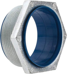 Thomas & Betts - 3" Trade, Malleable Iron Threaded Rigid/Intermediate (IMC) Conduit Nipple - Insulated - Exact Tool & Supply