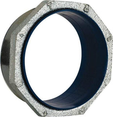 Thomas & Betts - 4" Trade, Malleable Iron Threaded Rigid/Intermediate (IMC) Conduit Nipple - Insulated - Exact Tool & Supply