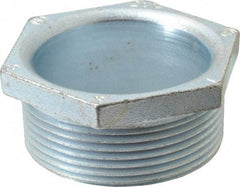 Thomas & Betts - 2-1/2" Trade, Malleable Iron Threaded Rigid/Intermediate (IMC) Conduit Nipple - Noninsulated - Exact Tool & Supply