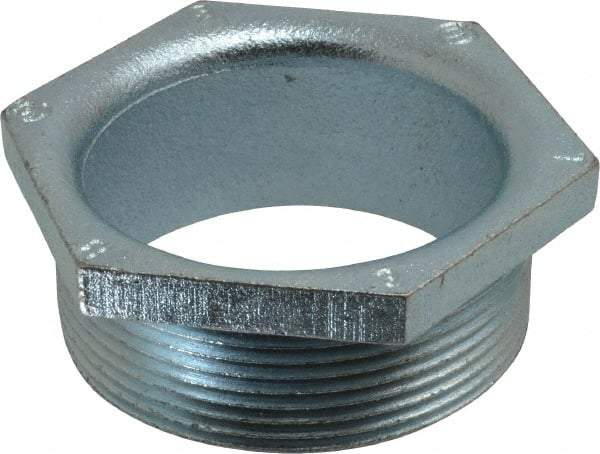 Thomas & Betts - 3" Trade, Malleable Iron Threaded Rigid/Intermediate (IMC) Conduit Nipple - Noninsulated - Exact Tool & Supply