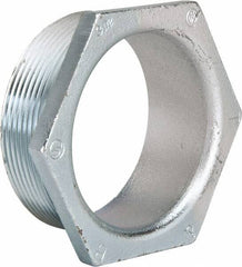 Thomas & Betts - 3-1/2" Trade, Malleable Iron Threaded Rigid/Intermediate (IMC) Conduit Nipple - Noninsulated - Exact Tool & Supply