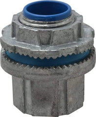 Thomas & Betts - 1/2" Trade, Zinc Threaded Rigid/Intermediate (IMC) Conduit Hub - Partially Insulated - Exact Tool & Supply