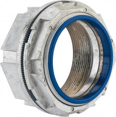 Thomas & Betts - 3-1/2" Trade, Zinc Threaded Rigid/Intermediate (IMC) Conduit Hub - Partially Insulated - Exact Tool & Supply