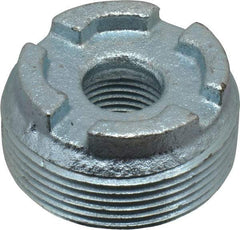Thomas & Betts - 1-1/2 - 1/2" Trade, Malleable Iron Threaded Rigid/Intermediate (IMC) Conduit Reducer - Noninsulated - Exact Tool & Supply