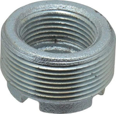 Thomas & Betts - 1-1/2 - 1" Trade, Malleable Iron Threaded Rigid/Intermediate (IMC) Conduit Reducer - Noninsulated - Exact Tool & Supply