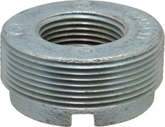 Thomas & Betts - 2-1" Trade, Malleable Iron Threaded Rigid/Intermediate (IMC) Conduit Reducer - Noninsulated - Exact Tool & Supply