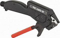 Thomas & Betts - 0 to 1/4 Inch Wide, Up to 250 Lb. Tensile Strength, Stainless Steel Cable Tie Installation Tool - Automatic Actuation, RoHS Compliant - Exact Tool & Supply