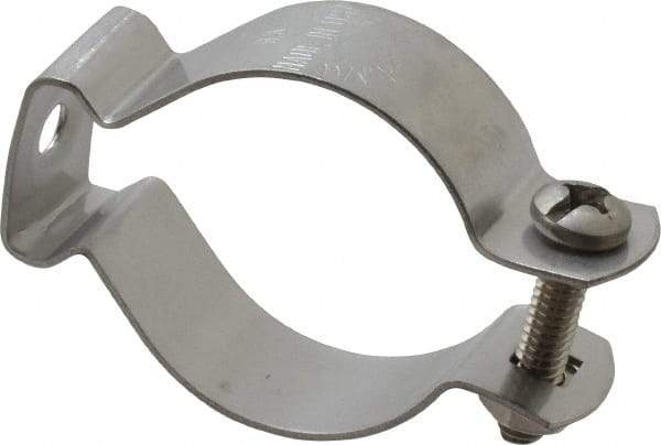 Thomas & Betts - Stainless Steel Rigid/EMT Conduit & Pipe Hanger - 1-1/2" EMT, 1-1/4" Rigid - Exact Tool & Supply