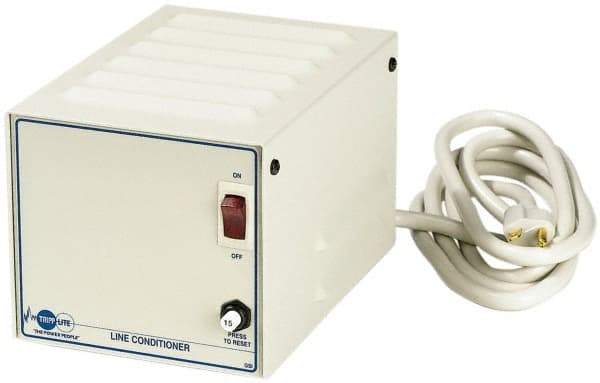 Tripp-Lite - 14 Outlets, 140 Volt Max Input, 2,400 VA, Portable Power Conditioner - 120 VAC Output, 19 Inch Wide x 5-1/4 Inch High x 7-3/4 Inch Deep - Exact Tool & Supply