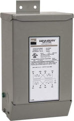 Sola/Hevi-Duty - 1 Phase, 240-480 Volt Input, 120/240 Volt Output, 60 Hz, 0.5 kVA, General Purpose Transformer - 4, 12, 3R, 4X NEMA Rating, 239°F Temp Rise, 6 Inch Wide x 5 Inch Deep x 10 Inch High, Indoor, Outdoor, Wall Mount - Exact Tool & Supply