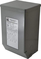 Sola/Hevi-Duty - 1 Phase, 240-480 Volt Input, 120/240 Volt Output, 60 Hz, 0.75 kVA, General Purpose Transformer - 4, 12, 3R, 4X NEMA Rating, 239°F Temp Rise, 6 Inch Wide x 5 Inch Deep x 10 Inch High, Indoor, Outdoor, Wall Mount - Exact Tool & Supply