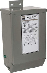 Sola/Hevi-Duty - 1 Phase, 240-480 Volt Input, 120/240 Volt Output, 60 Hz, 1 kVA, General Purpose Transformer - 4, 12, 3R, 4X NEMA Rating, 239°F Temp Rise, 6 Inch Wide x 5 Inch Deep x 10 Inch High, Indoor, Outdoor, Wall Mount - Exact Tool & Supply
