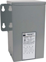 Sola/Hevi-Duty - 1 Phase, 240-480 Volt Input, 120/240 Volt Output, 60 Hz, 2 kVA, General Purpose Transformer - 4, 12, 3R, 4X NEMA Rating, 239°F Temp Rise, 10 Inch Wide x 7 Inch Deep x 12 Inch High, Indoor, Outdoor, Wall Mount - Exact Tool & Supply
