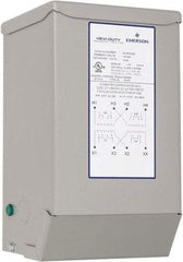 Sola/Hevi-Duty - 120/240 Input Volt, 12/24 Output Volt, 60 Hz, Buck Boost Transformer - 1 Phase, 6 Inch Wide x 5 Inch Deep x 10 Inch High, cULus Listed E77014 - Exact Tool & Supply