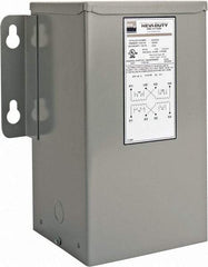 Sola/Hevi-Duty - 120/240 Input Volt, 12/24 Output Volt, 60 Hz, Buck Boost Transformer - 1 Phase, 10 Inch Wide x 7 Inch Deep x 12 Inch High, cULus Listed E77014 - Exact Tool & Supply