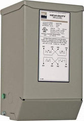 Sola/Hevi-Duty - 120/240 Input Volt, 16/32 Output Volt, 60 Hz, Buck Boost Transformer - 1 Phase, 6 Inch Wide x 5 Inch Deep x 10 Inch High, cULus Listed E77014 - Exact Tool & Supply