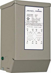 Sola/Hevi-Duty - 120/240 Input Volt, 16/32 Output Volt, 60 Hz, Buck Boost Transformer - 1 Phase, 6 Inch Wide x 5 Inch Deep x 10 Inch High, cULus Listed E77014 - Exact Tool & Supply