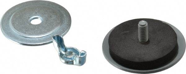 Wiegmann - 3/4" Conduit, 4X NEMA Rated, Electrical Enclosure Steel Hole Seal - For Use with General Enclosures, Includes Oil-Resistant Gasket & Quick Wing Nut - Exact Tool & Supply