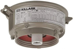 Hubbell Killark - 120 VAC, 70 Watt, High Pressure Sodium Hazardous Location Light Fixture - Corrosion, Dirt, Dust, Moisture & Vibration Resistant - Exact Tool & Supply