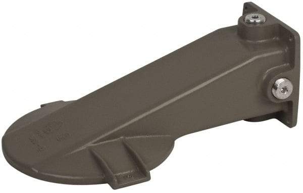 Hubbell Killark - Gray Light Fixture Wall Bracket - For Use with Hazardous Location HID Fixture - MB Series, CSA File LR11713, UL File E10514 & E91793 - Exact Tool & Supply