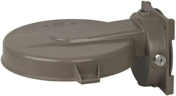 Hubbell Killark - Gray Light Fixture Wall Bracket - For Use with Hazardous Location HID Fixture - VM Series - Exact Tool & Supply