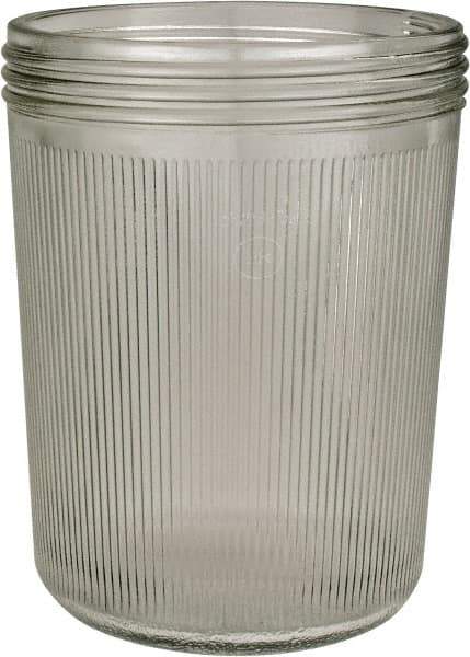 Hubbell Killark - 5-1/2" Wide, Glass Fixture Globe - Clear (Color), CSA C22.2 No. 137-M1981 Listed, UL Listed 1598A, UL Listed 8750 - Exact Tool & Supply