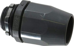 Thomas & Betts - 3/4" Trade, Thermoplastic Threaded Straight Liquidtight Conduit Connector - Insulated - Exact Tool & Supply
