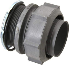 Thomas & Betts - 2" Trade, Thermoplastic Threaded Straight Liquidtight Conduit Connector - Insulated - Exact Tool & Supply