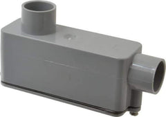 Thomas & Betts - LB Body, 3/4" Trade, IMC, Rigid PVC Conduit Body - Oval, 6-9/32" OAL, 12 cc Capacity - Exact Tool & Supply