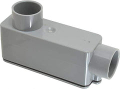 Thomas & Betts - LB Body, 1" Trade, IMC, Rigid PVC Conduit Body - Oval, 6-9/32" OAL, 12 cc Capacity - Exact Tool & Supply