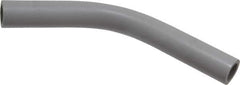 Thomas & Betts - 1/2" Trade, PVC Glued Angled Rigid Conduit Elbow - Insulated - Exact Tool & Supply