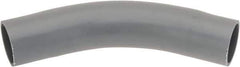 Thomas & Betts - 2" Trade, PVC Glued Angled Rigid Conduit Elbow - Insulated - Exact Tool & Supply