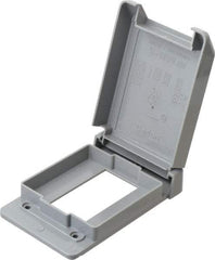 Thomas & Betts - Electrical Outlet Box Polycarbonate GFCI Receptacle Cover - Exact Tool & Supply