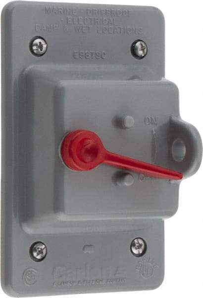Thomas & Betts - Electrical Outlet Box Polycarbonate Toggle Switch - Exact Tool & Supply