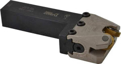 Dorian Tool - 3/4 to 5 Inch Capacity, 1 Inch Wide x 6-3/4 Inch Long Shank, Cut Knurler - 2 Knurls Required, Includes Knurl Wheels, Straight Knurl Pattern, Series R - Exact Tool & Supply