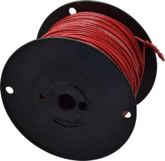 Southwire - 18 AWG, 16 Strand, Red Machine Tool Wire - PVC, Acid, Moisture and Oil Resistant, 500 Ft. Long - Exact Tool & Supply