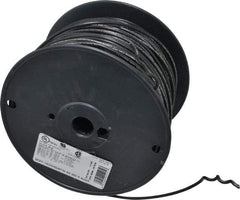 Southwire - 16 AWG, 26 Strand, Black Machine Tool Wire - PVC, Acid, Moisture and Oil Resistant, 500 Ft. Long - Exact Tool & Supply
