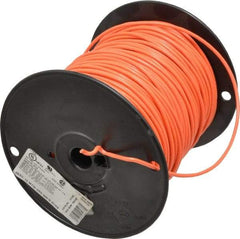 Southwire - 14 AWG, 41 Strand, Orange Machine Tool Wire - PVC, Acid, Moisture and Oil Resistant, 500 Ft. Long - Exact Tool & Supply