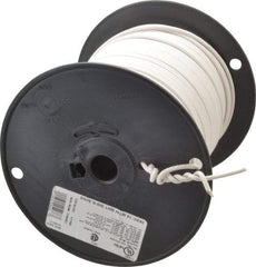 Southwire - 14 AWG, 41 Strand, White Machine Tool Wire - PVC, Acid, Moisture and Oil Resistant, 500 Ft. Long - Exact Tool & Supply