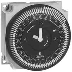 Intermatic - 7 Day Indoor/Outdoor Analog Electromechanical Timer - 24/120/208/240 VAC, 60 Hz, - Exact Tool & Supply
