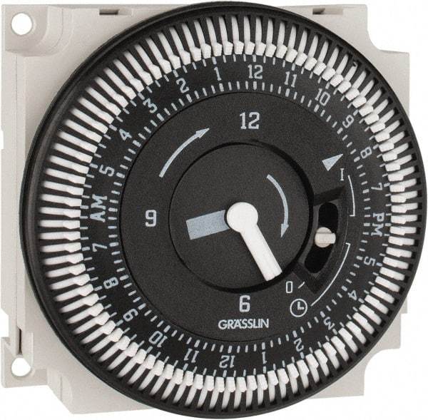 Intermatic - 24 hr Indoor Analog Electromechanical Timer - 15 On/Off per min, 120 VAC, 50/60 Hz, - Exact Tool & Supply