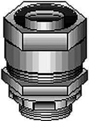 Thomas & Betts - 4" Trade, Steel Threaded Straight Liquidtight Conduit Connector - Insulated - Exact Tool & Supply