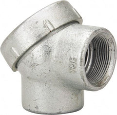 Thomas & Betts - 1-1/2" Trade, Iron Threaded Angled Rigid/Intermediate (IMC) Conduit Elbow - Noninsulated - Exact Tool & Supply