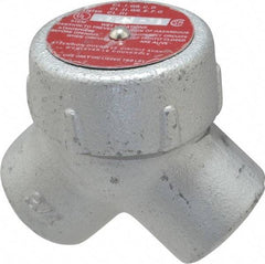 Thomas & Betts - 3/4" Trade, Iron Threaded Angled Rigid/Intermediate (IMC) Conduit Elbow - Noninsulated - Exact Tool & Supply