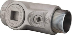 Thomas & Betts - 2" Trade, Iron Threaded Rigid/Intermediate (IMC) Conduit Sealing Fitting - Noninsulated - Exact Tool & Supply